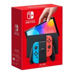 Switch OLED Neon Blue and Neon Red Joy-Con-04