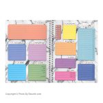 Topco planner notebook code 08-03