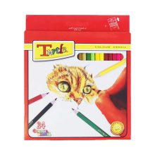 مداد رنگی 24 رنگ لاک پشت ایرانی