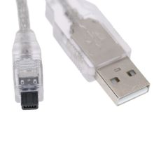 کابل USB به (B)mini USB مدل 8 پین MP3 – MP4 – Cameras