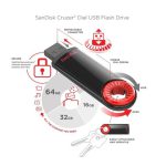 USB Flash Drive SanDisk Cruzer Dial 16GB-03