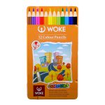 Woke Pencil 12 Colors with Metal Box