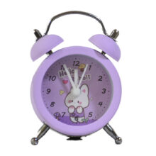 ساعت رومیزی کودک شماطه دار طرح خرگوش